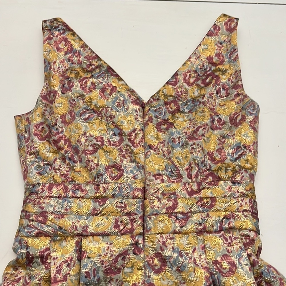 Zac Posen For Target Lined Brocade Dress Size Small - Picture 5 of 7